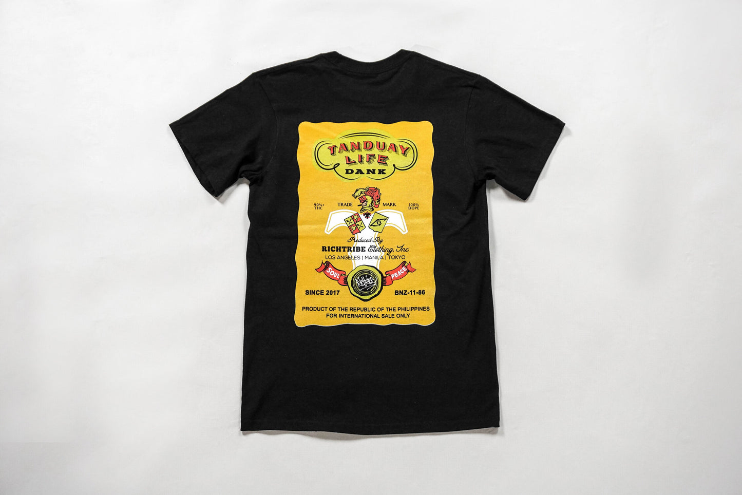 Tanduay Dank Life Short Sleeve | Black