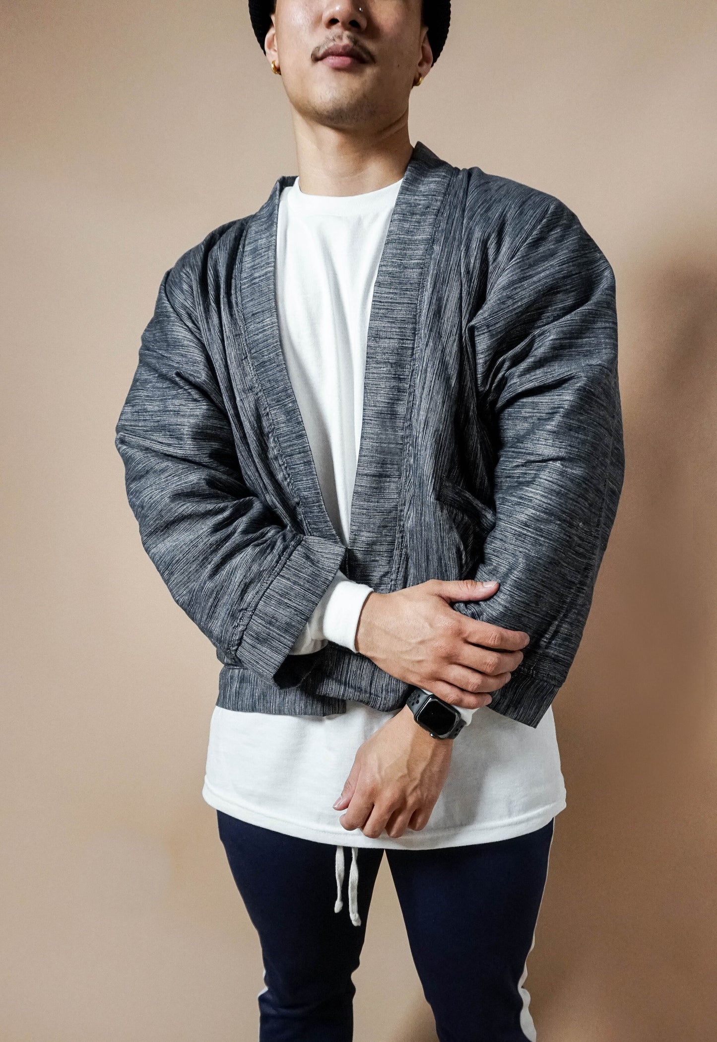 Kimono Bomber | Concrete Grey