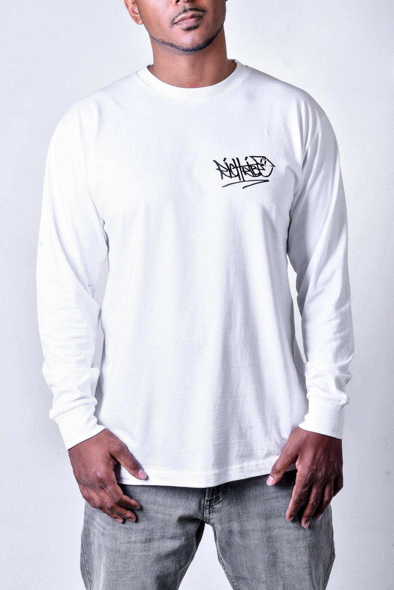 Train Of Thought Long Sleeve | White