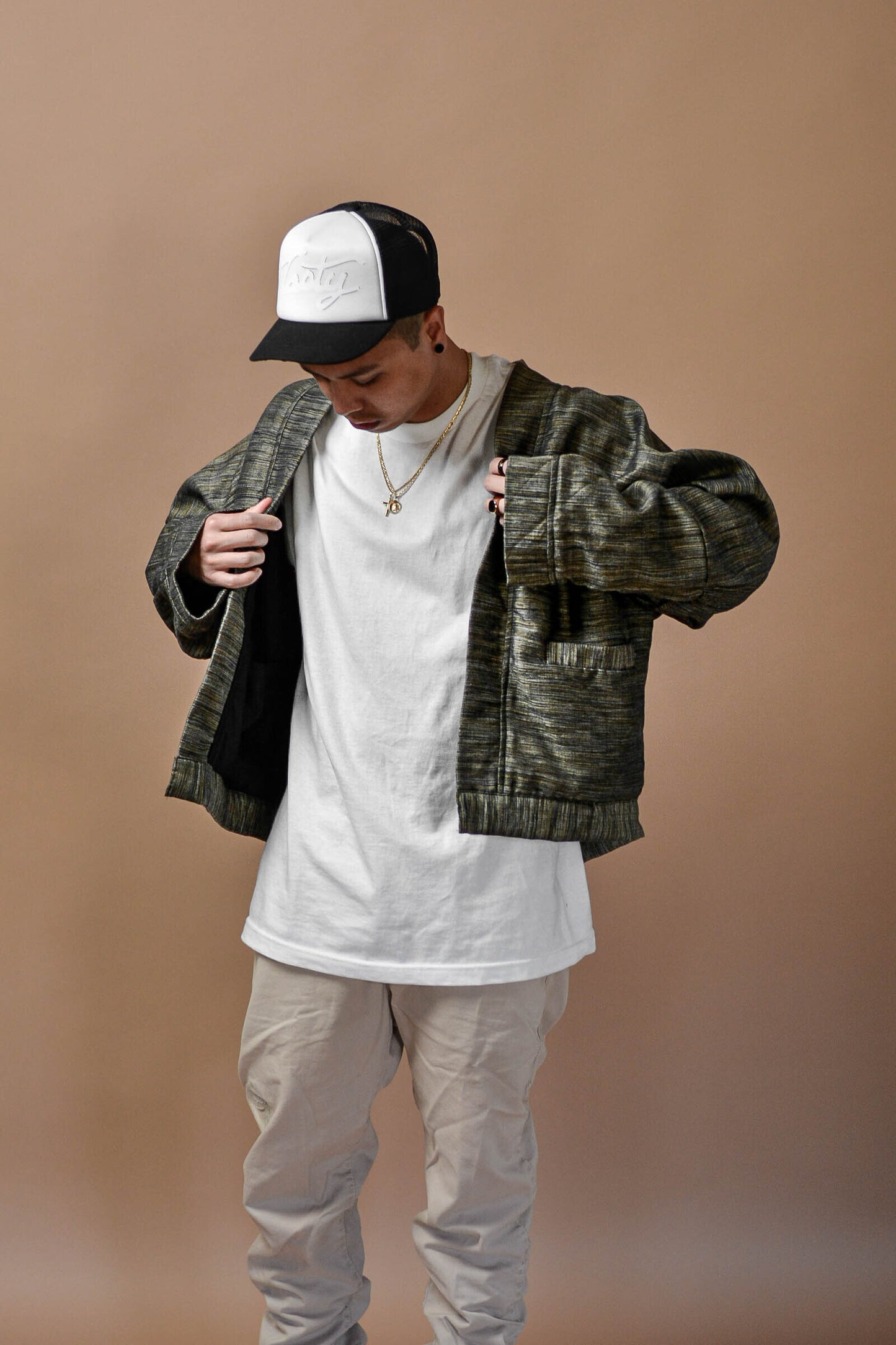Kimono Bomber | Jungle Green