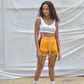 Notched Tank Top | White