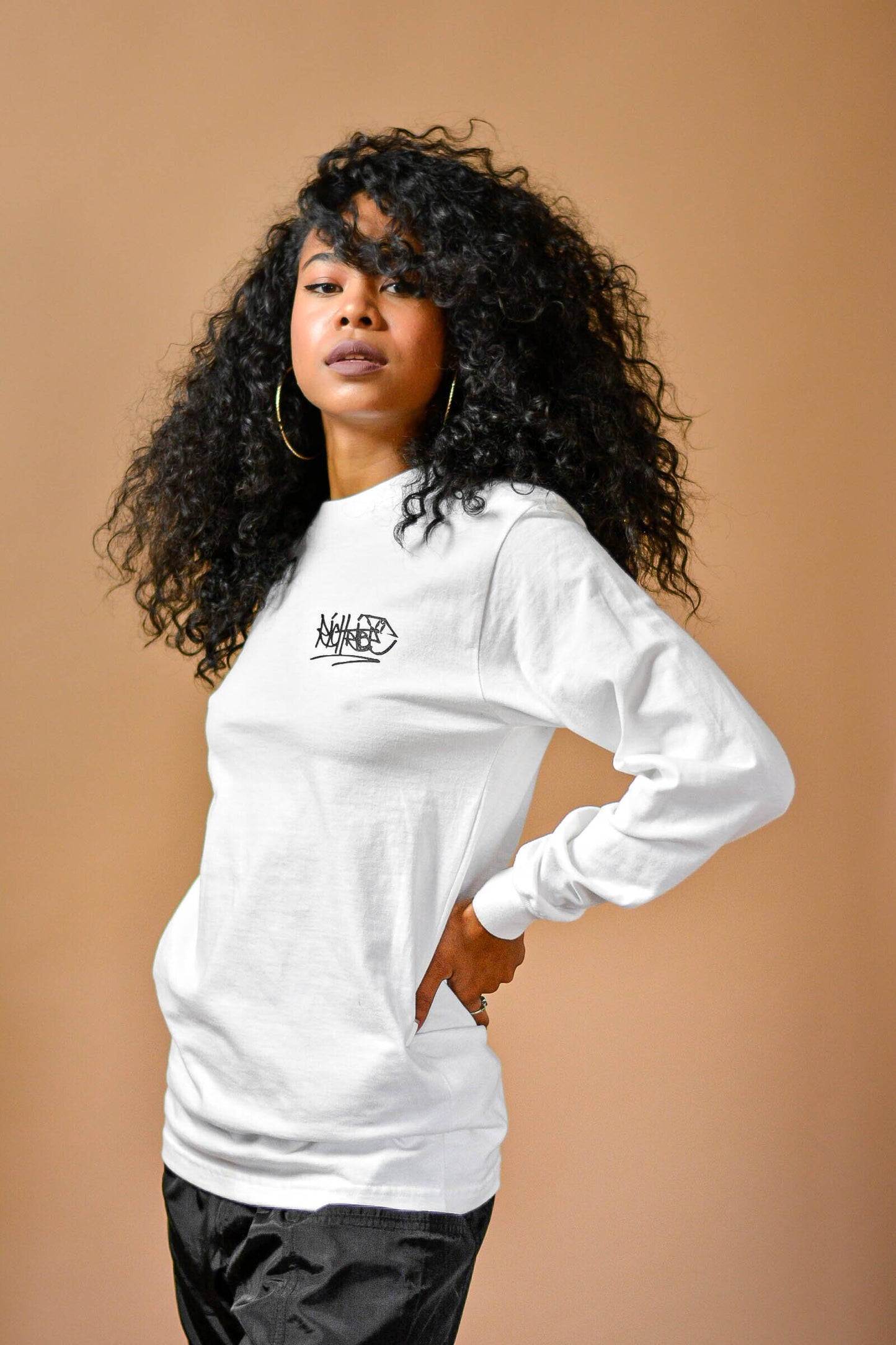 Train Of Thought Long Sleeve | White